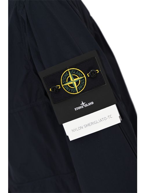 Parka 41000112 in nylon smerigliato Navy Blue STONE ISLAND | 41000112S0345V0020